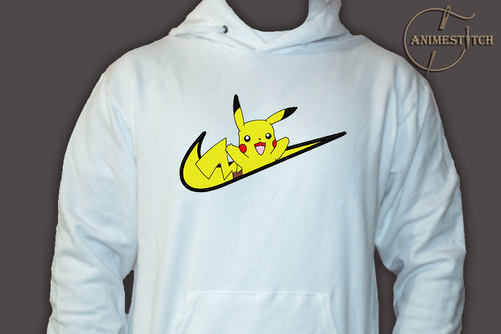 Hoodie Pikachu swoosh
