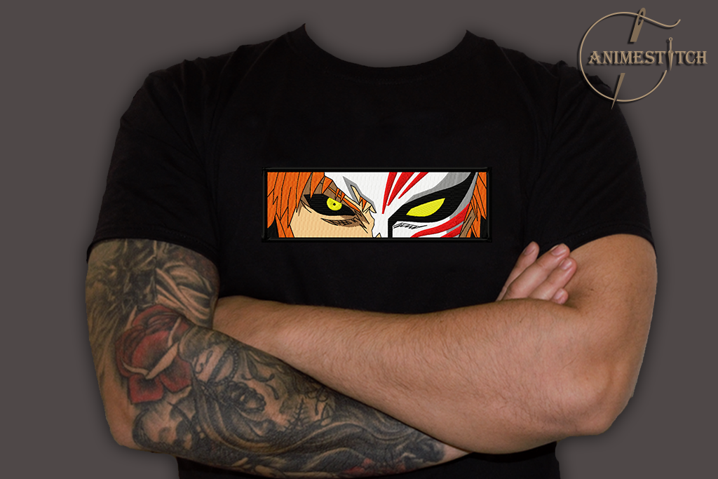 T-shirt Bleach Ichigo eyes hollow box