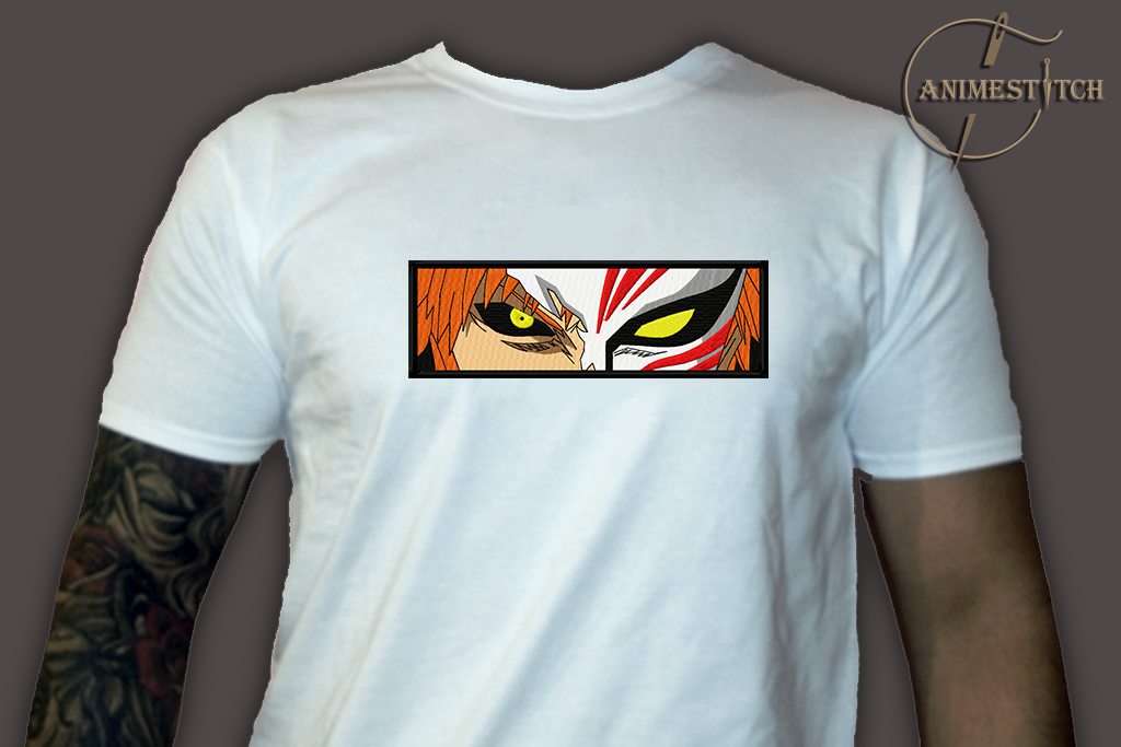T-shirt Bleach Ichigo eyes hollow box