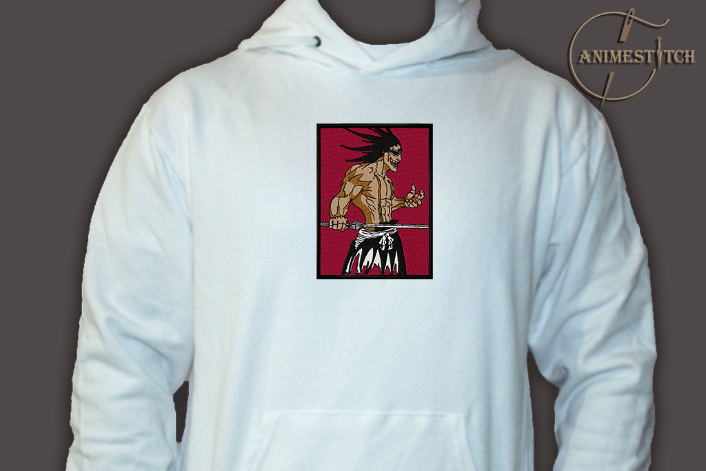 Hoodie Bleach Kenpachi ready