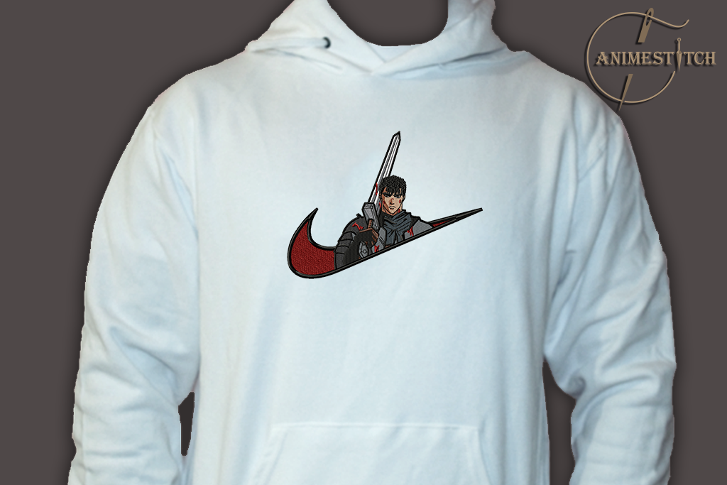 Hoodie Berserk Guts swoosh