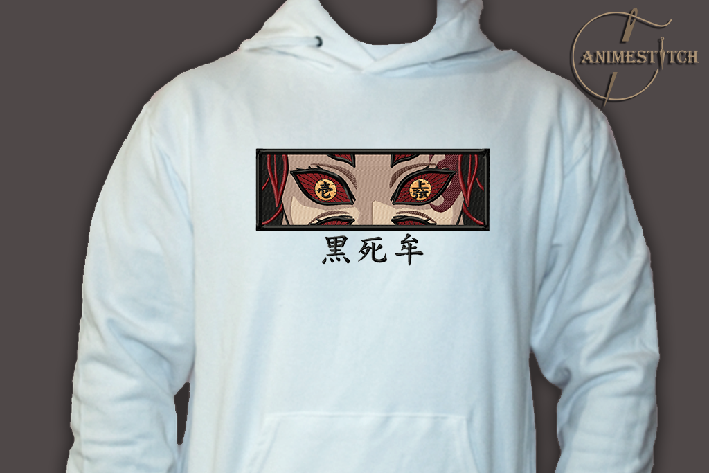 Hoodie Demon Slayer Kokushibo eyes