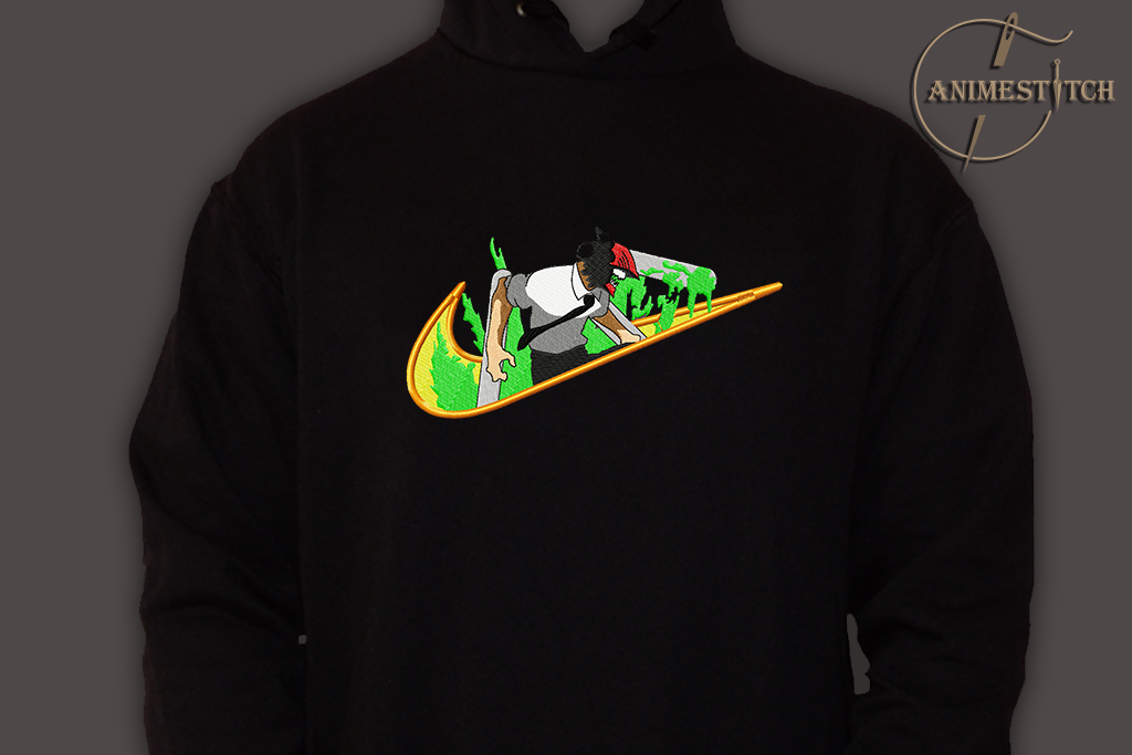 Hoodie Chainsaw man swoosh