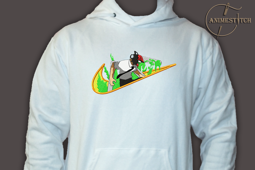 Hoodie Chainsaw man swoosh