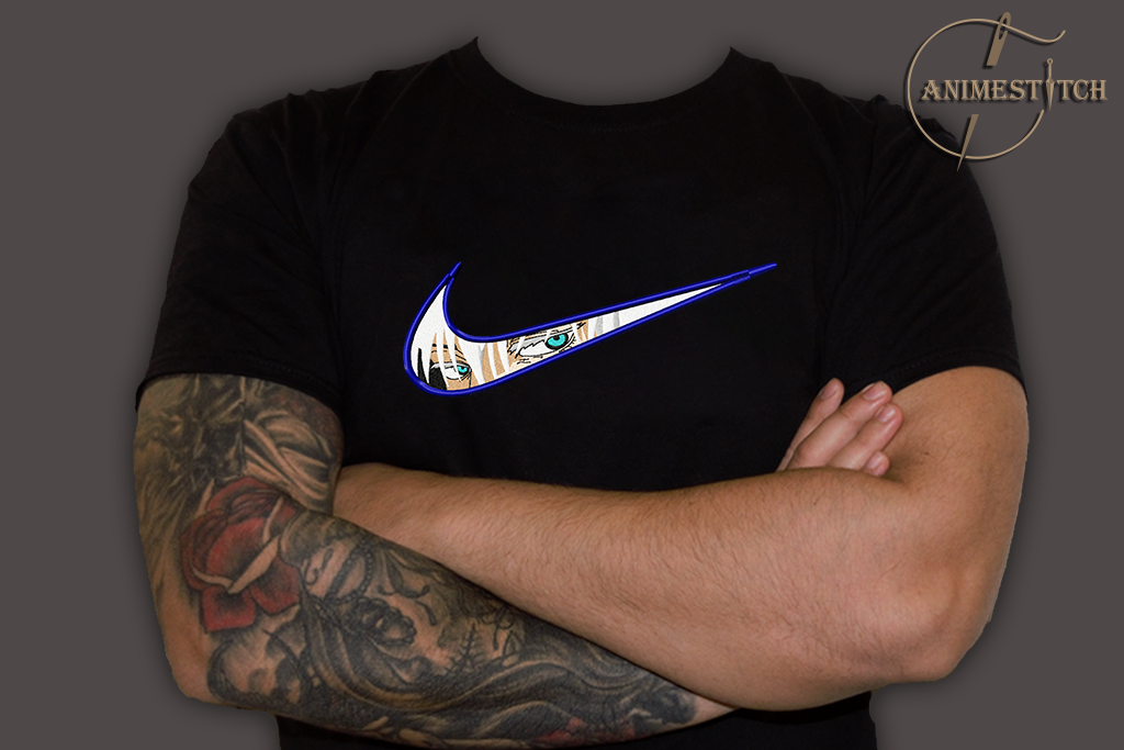 T-shirt Jujutsu Kaisen Gojo swoosh