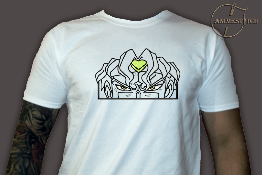T-shirt Jojo Dio Black and white