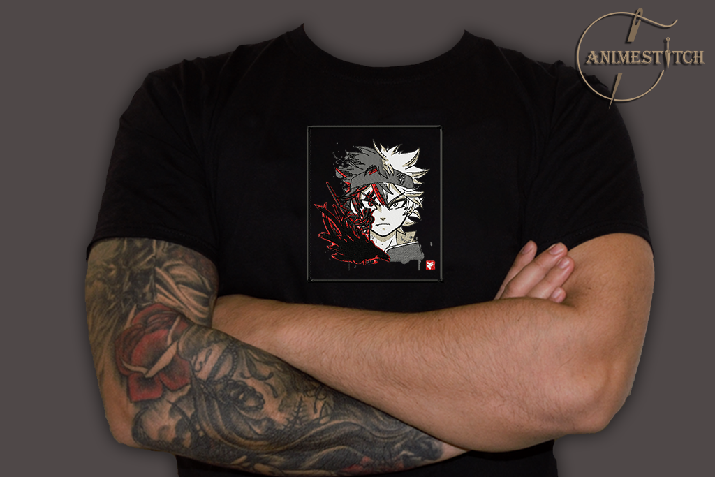 T-shirt Black clover Asta