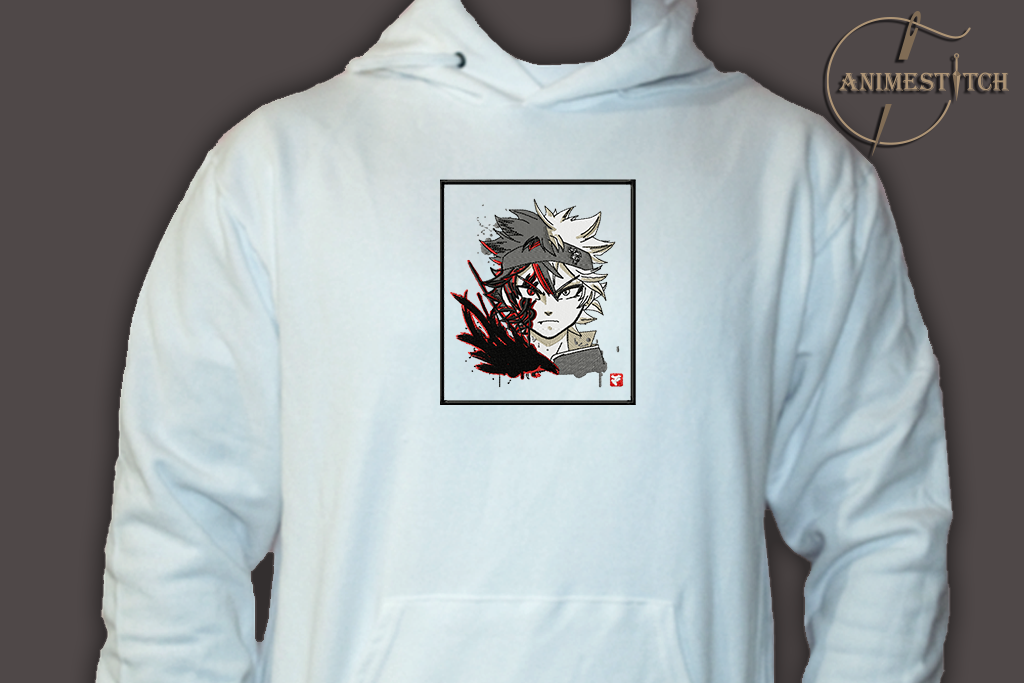 Hoodie Black clover Asta