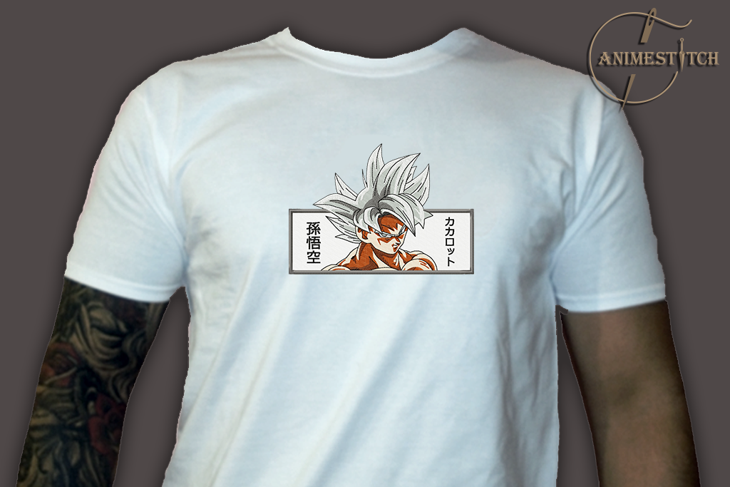 T-shirt DBZ Goku Ultra instinct