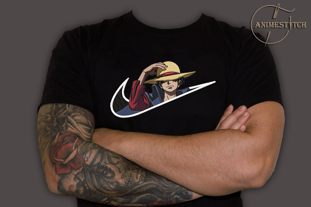 T-shirt One Piece Luffy tipped hat