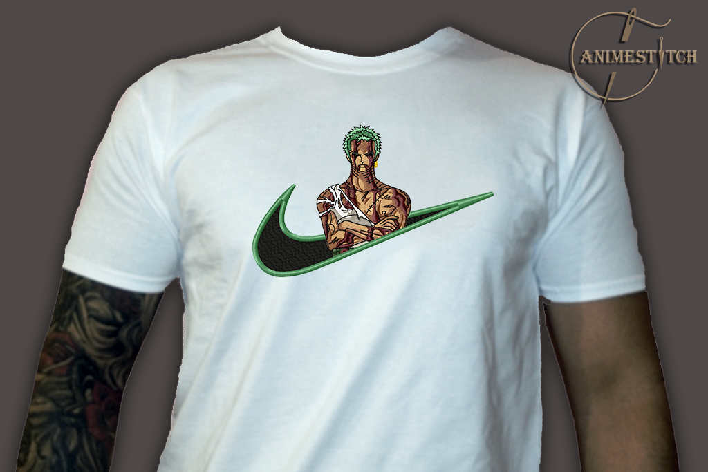 T-shirt One Piece Zoro bleeding