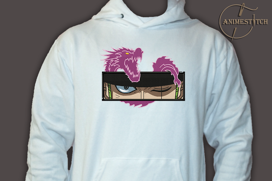 Hoodie One Piece Zoro Dragon