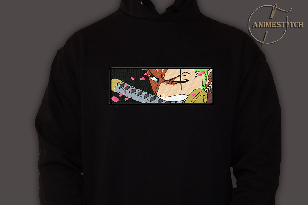 Hoodie One Piece Zoro face