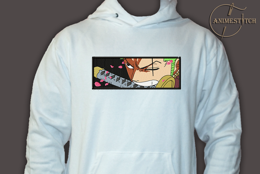 Hoodie One Piece Zoro face