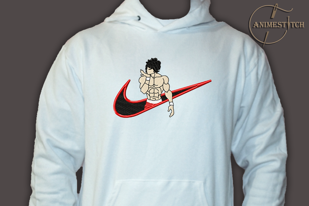 Hoodie Baki the grappler neck crack