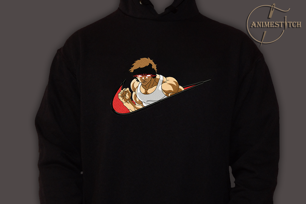 Hoodie Baki the grappler ready