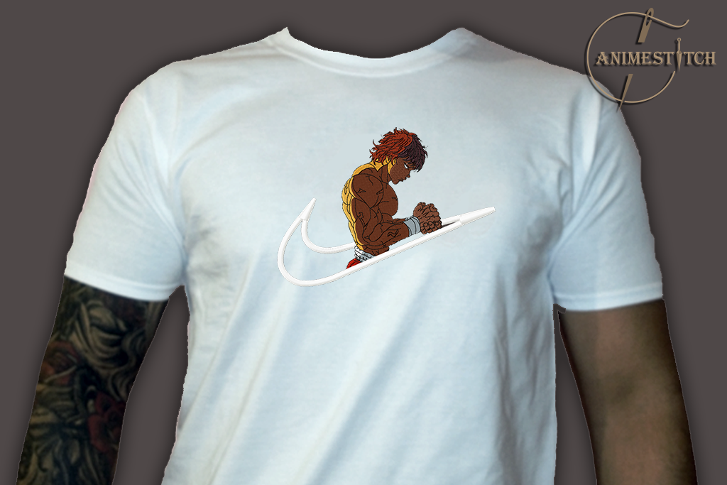 T-shirt Baki the grappler side