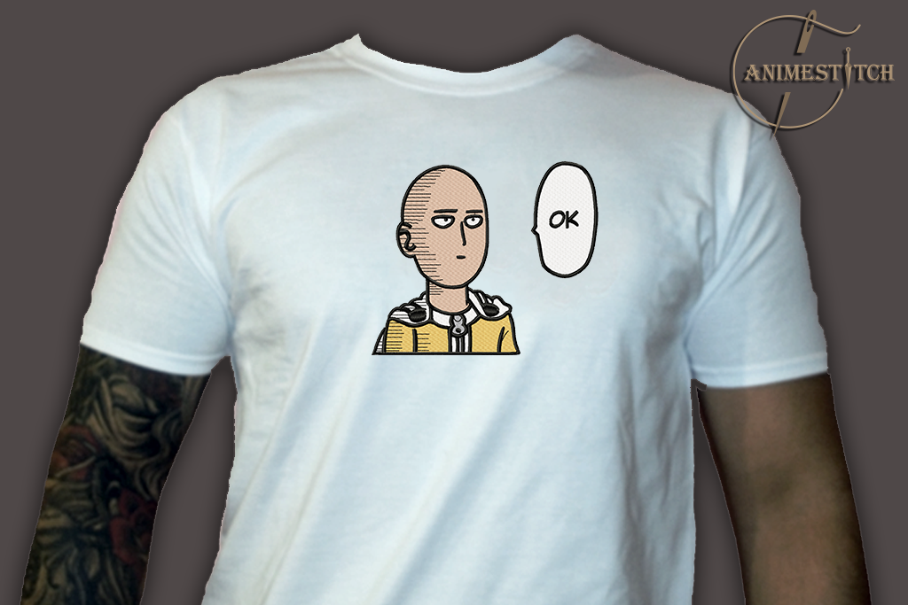 T-shirt One Punch Man Saitaima OK