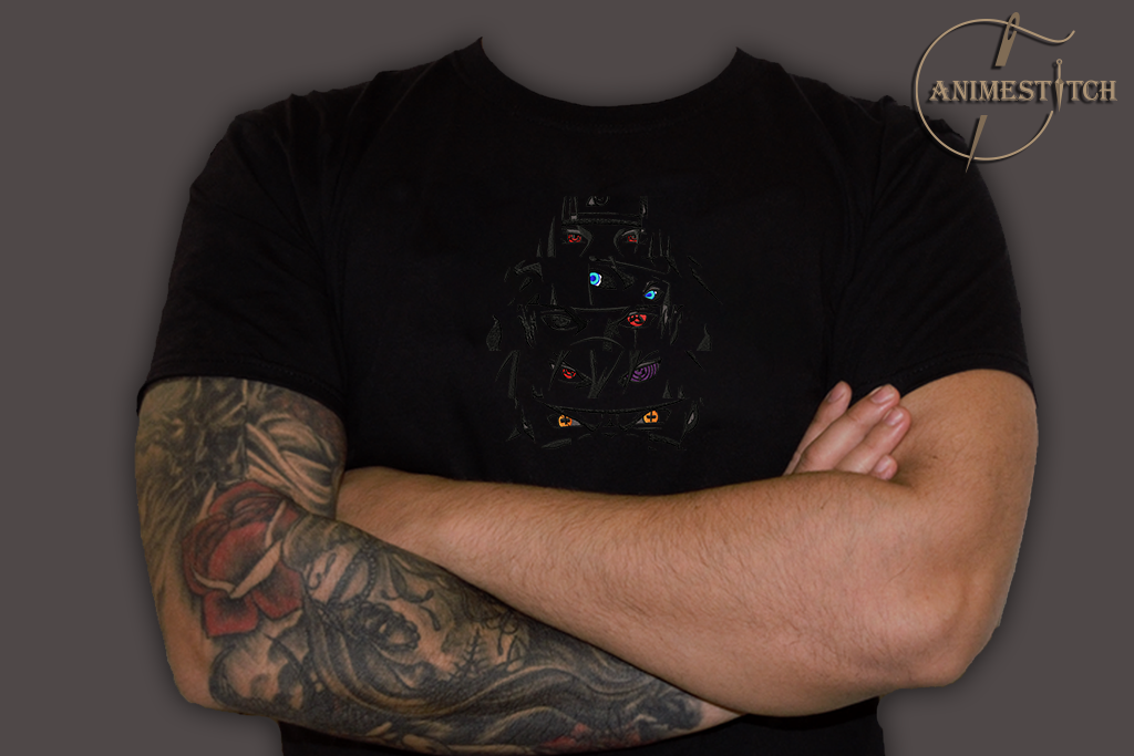T-shirt Naruto All Eyes On Me