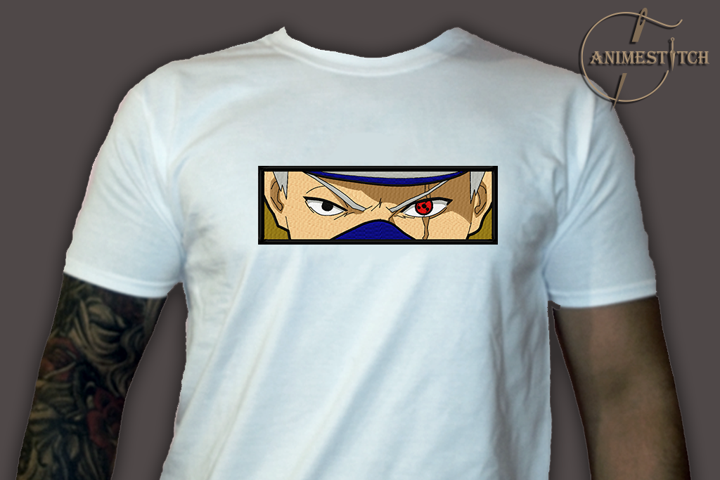 T-shirt Naruto Kakashi eyes