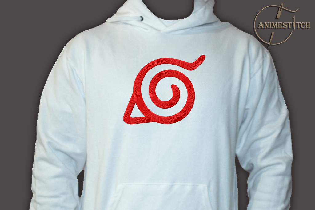 Hoodie Naruto Konoha Village sign