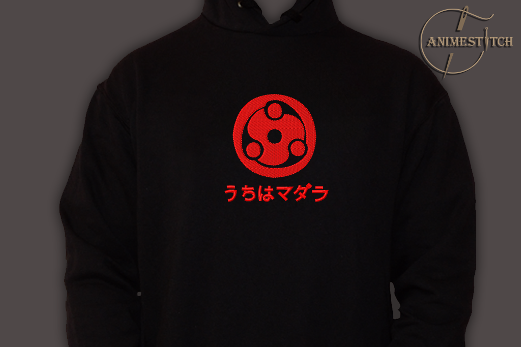 Hoodie Naruto Madara Mangekyo Sharingan