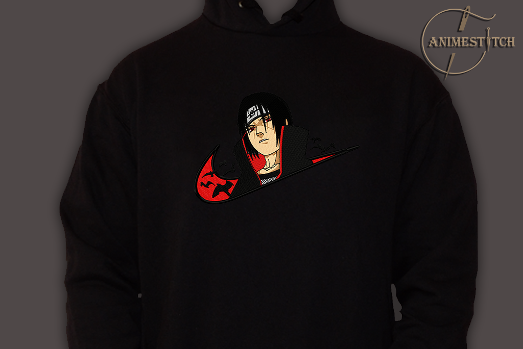 Hoodie Naruto Itachi swoosh
