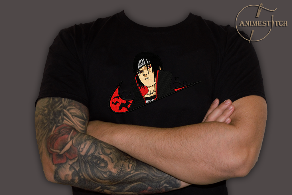 T-shirt Naruto Itachi swoosh