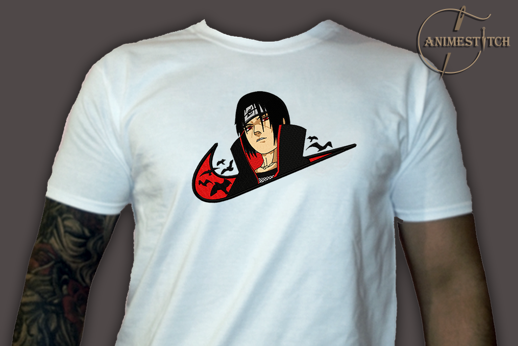 T-shirt Naruto Itachi swoosh
