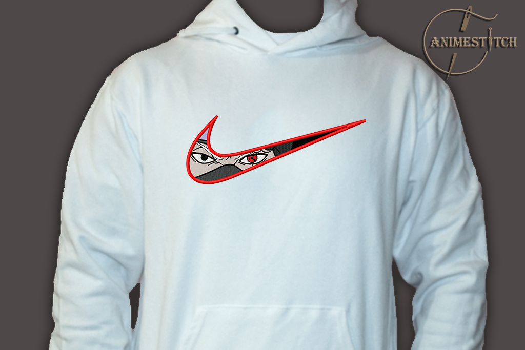 Hoodie Naruto Kakashi swoosh