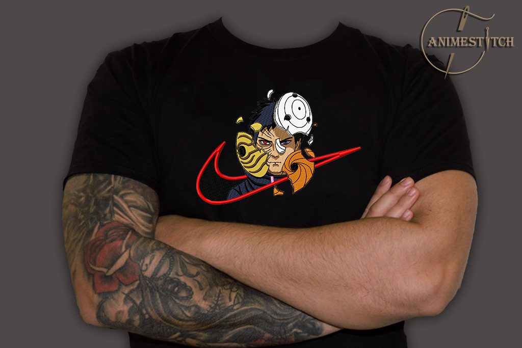 T-shirt Naruto Obito swoosh