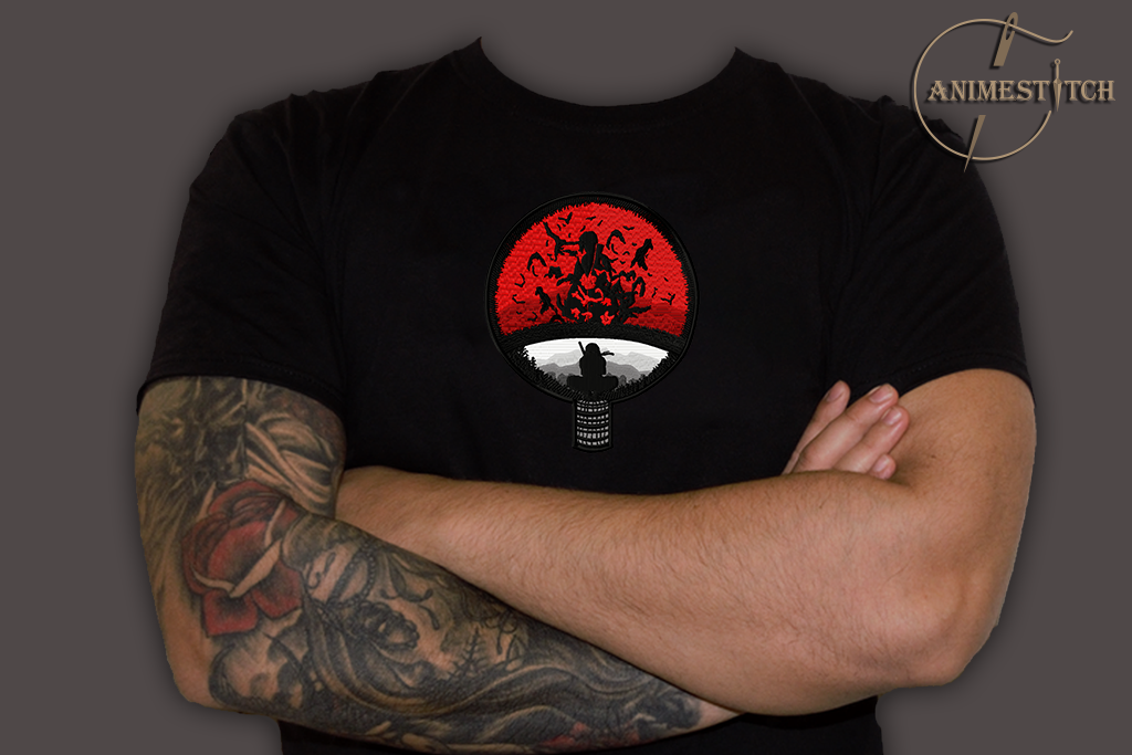 T-shirt Naruto Itachi Uchiha fan