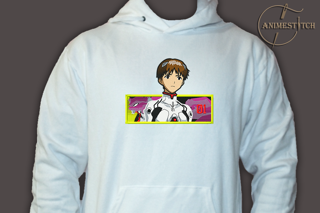 Hoodie Evangelion Shinji 01
