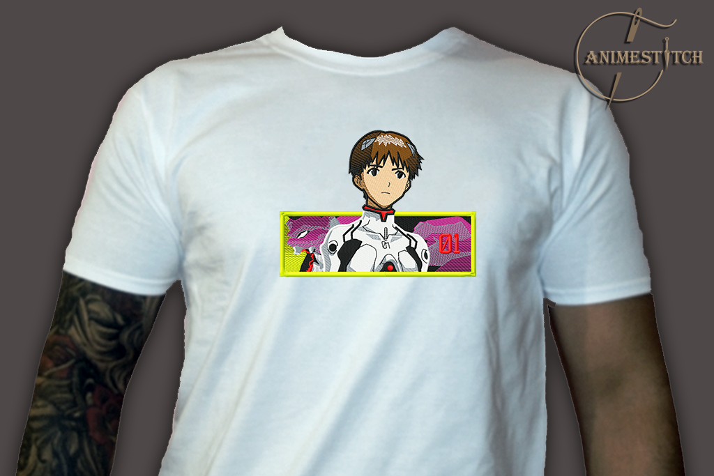 T-shirt Evangelion Shinji 01