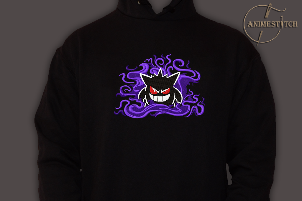 Hoodie Gengar flames