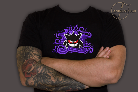 T-shirt Gengar flames