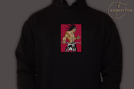 Hoodie Bleach Kenpachi ready
