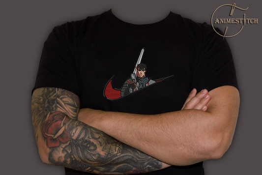 T-shirt Berserk Guts swoosh