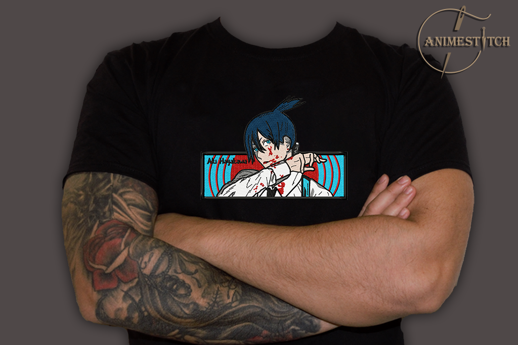 T-shirt Chainsaw man Aki Hayakawa
