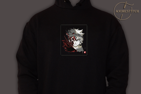 Hoodie Black clover Asta