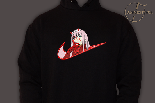 Hoodie Zero Two swoosh