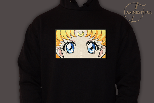 Hoodie Sailor Moon eyes