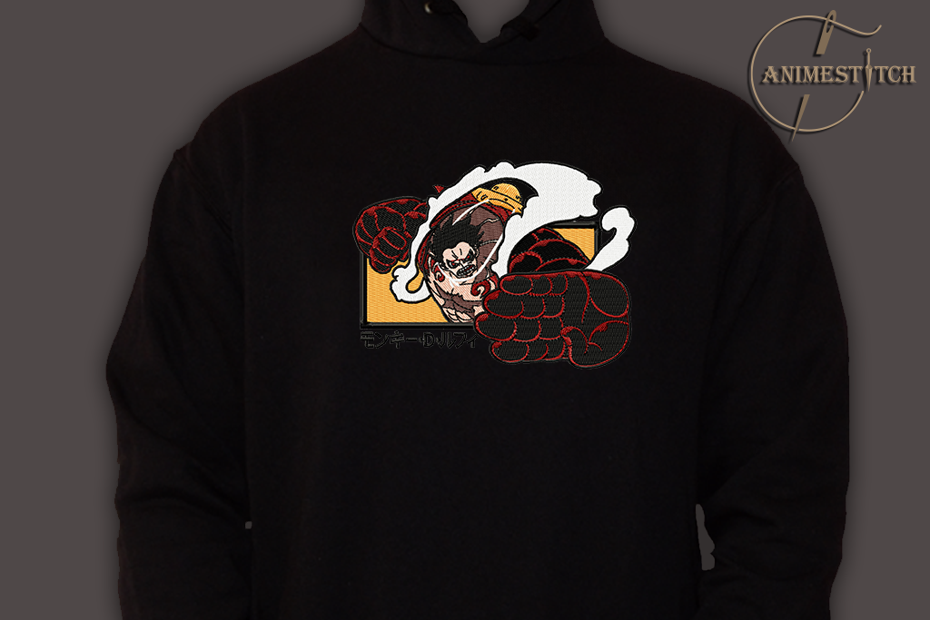 Hoodie One piece Luffy Gear 4 Boundman