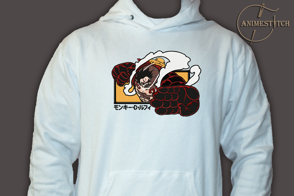 Hoodie One piece Luffy Gear 4 Boundman