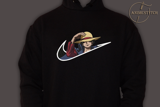 Hoodie One Piece Luffy tipped hat