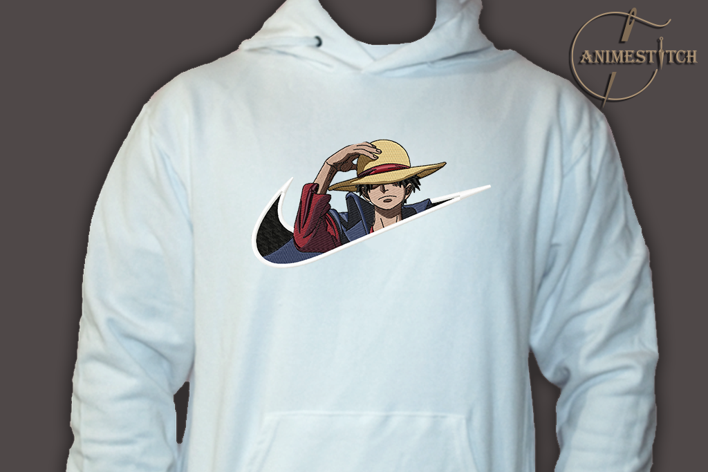 Hoodie One Piece Luffy tipped hat