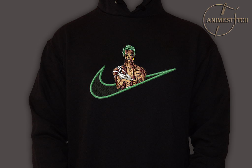 Hoodie One Piece Zoro bleeding