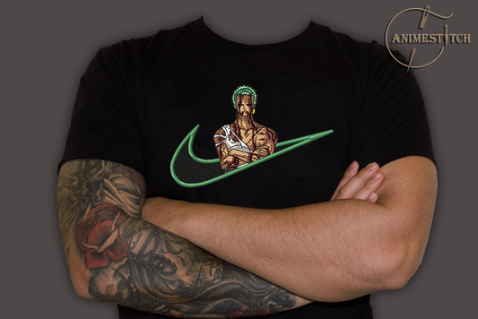 T-shirt One Piece Zoro bleeding