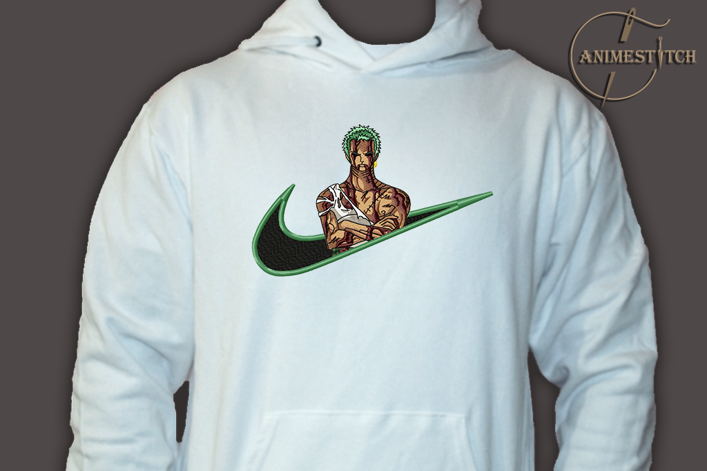 Hoodie One Piece Zoro bleeding