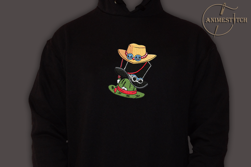 Hoodie One Piece 3 hats